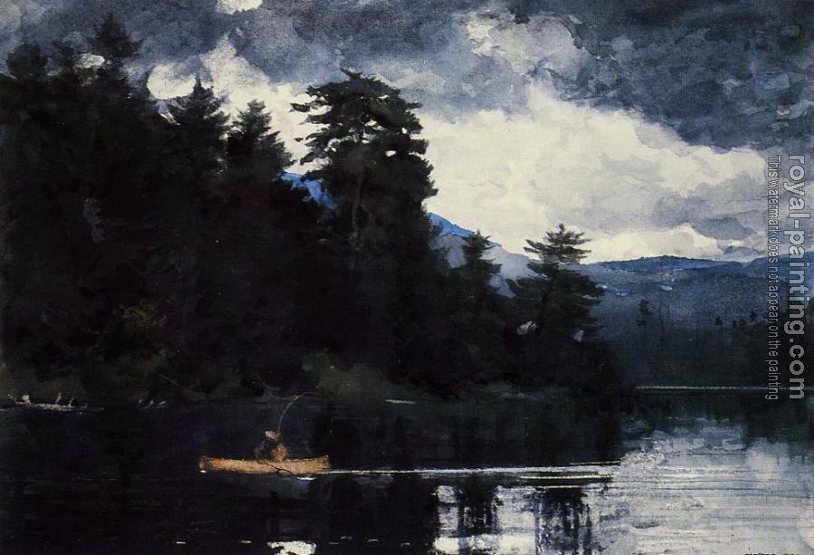 Winslow Homer : Adirondack Lake